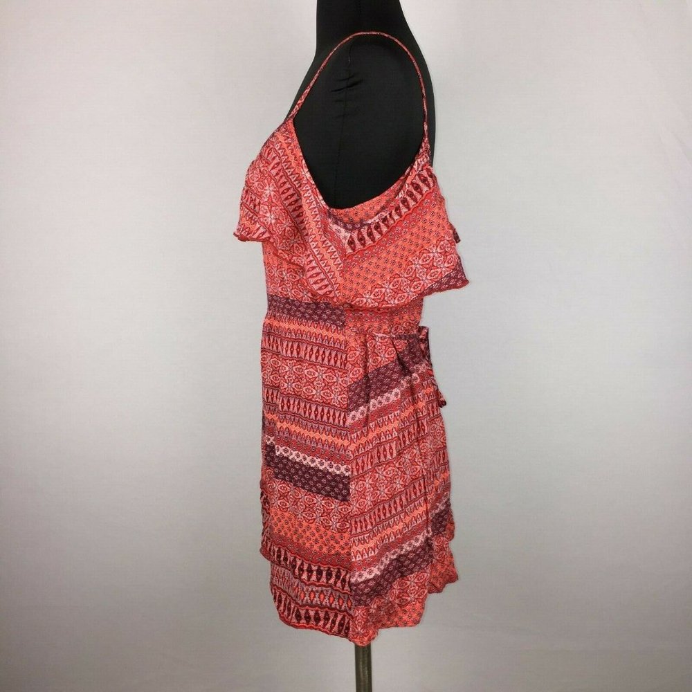 Hollister Jrs S Boho Cold Shoulder Short Dress - Picture 4 of 8